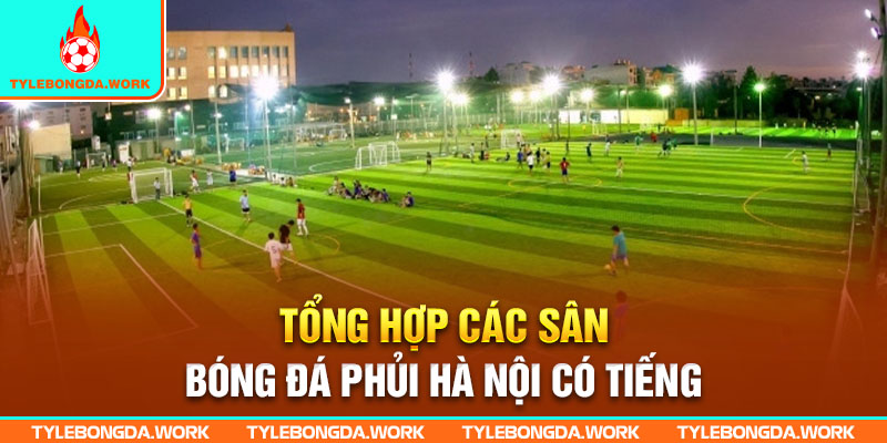 Tổng hợp các sân bóng đá phủi Hà Nội có tiếng